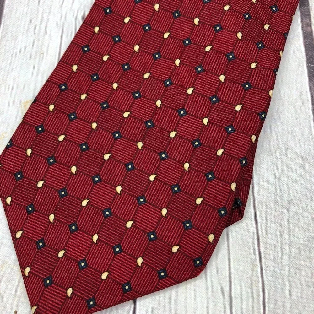 COPY - Nautica silk Tie preppy business office attire